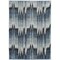 Homeroots 39 x 63 in. Blue, Ivory Polypropylene Rug 374851 - alternate 2
